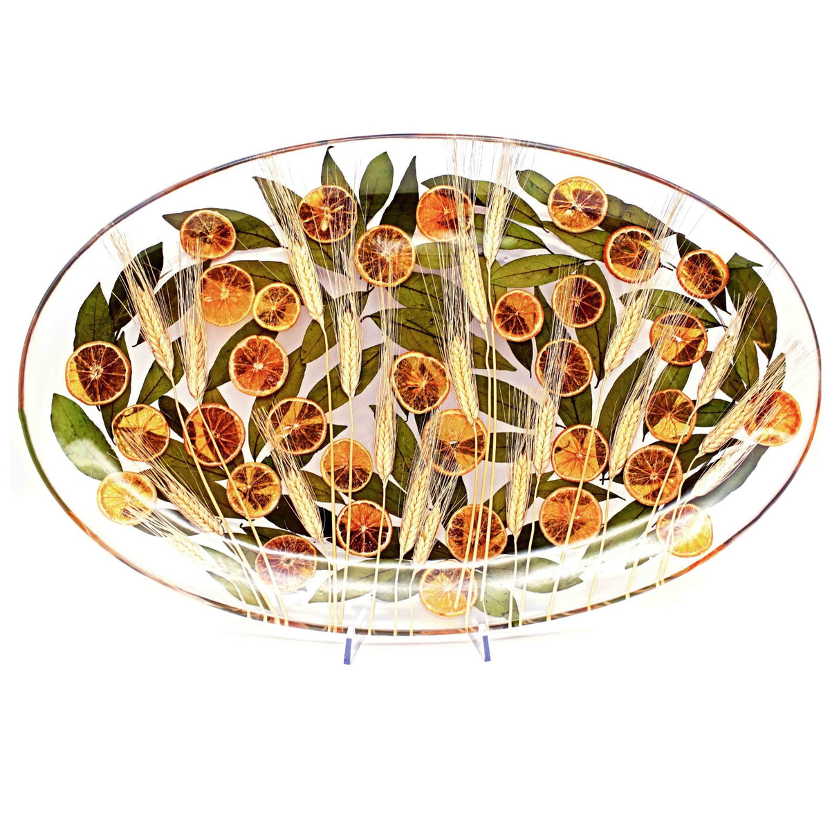 Vassoio Ovale Piatto - Artesana Home Decor - Vassoio Ovale Piatto