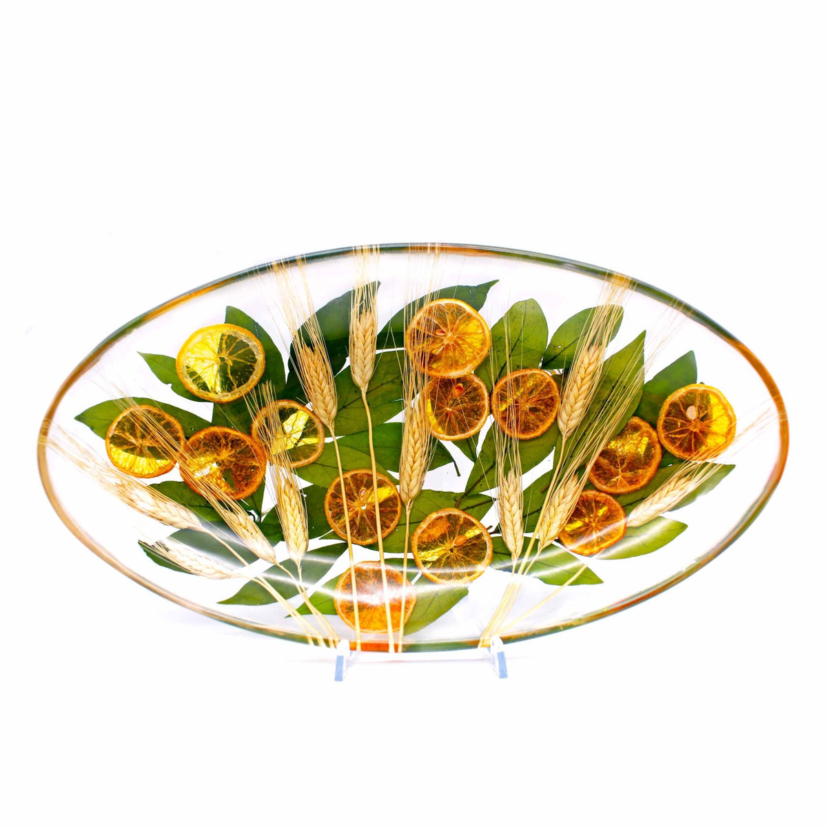 Centrotavola Ovale Grande con Piedini - Artesana Home Decor - Centrotavola Ovale Grande con Piedini