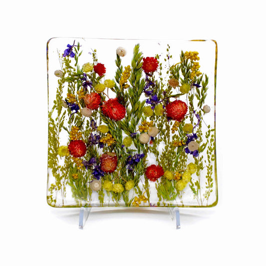 Centrotavola Piatto Quadrato 19 cm - Artesana Home Decor - Centrotavola Piatto Quadrato 19 cm