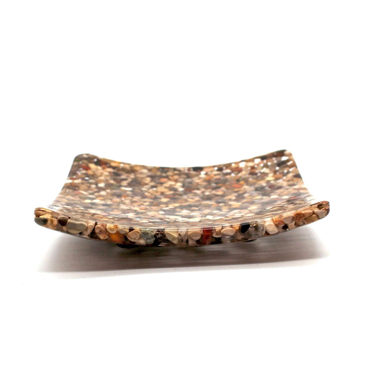 Centrotavola Piatto Quadrato 19 cm - Artesana Home Decor - Centrotavola Piatto Quadrato 19 cm