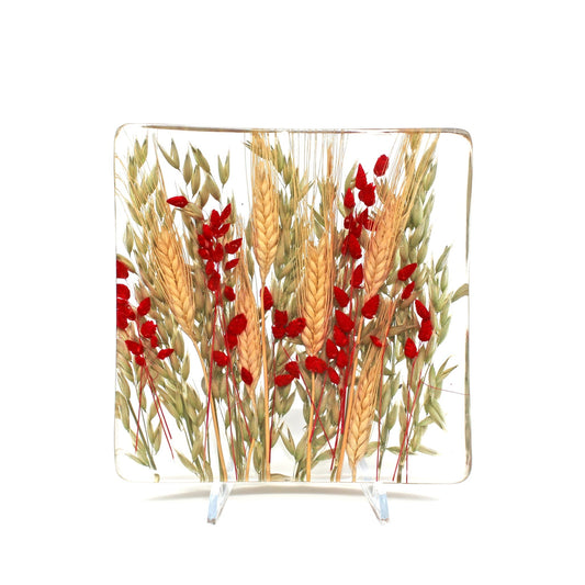 Centrotavola Piatto Quadrato 19 cm - Artesana Home Decor - Centrotavola Piatto Quadrato 19 cm
