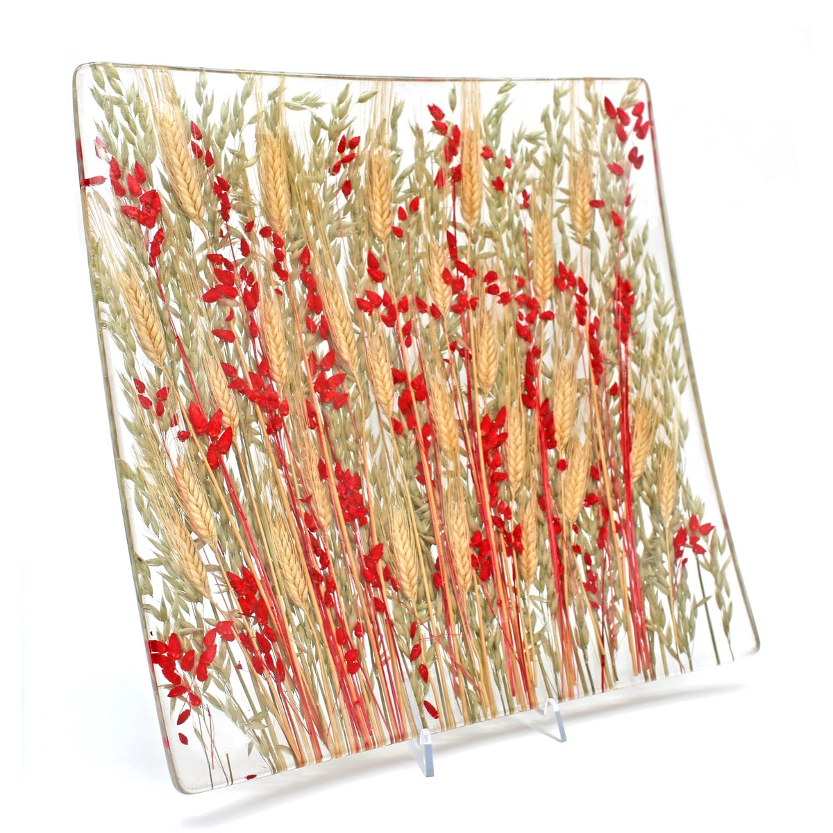 Centrotavola Piatto Quadrato 42 cm - Artesana Home Decor - Centrotavola Piatto Quadrato 42 cm