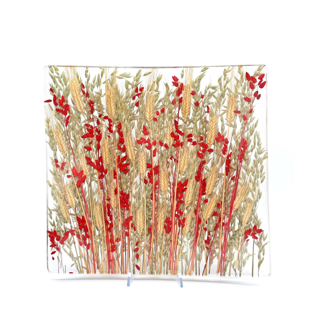Centrotavola Piatto Quadrato 42 cm - Artesana Home Decor - Centrotavola Piatto Quadrato 42 cm