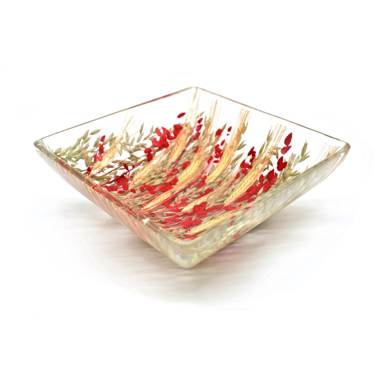 Centrotavola Quadrato Fondo 19 cm - Artesana Home Decor - Centrotavola Quadrato Fondo 19 cm